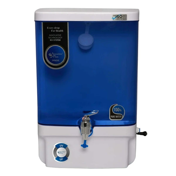 PRIDE 10L UV + UF Water Purifier (Blue , White)