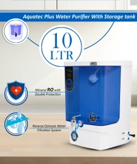 Pride Alkaline 10L RO+UV+UF+TDS Water Purifier for Home (White,Blue)