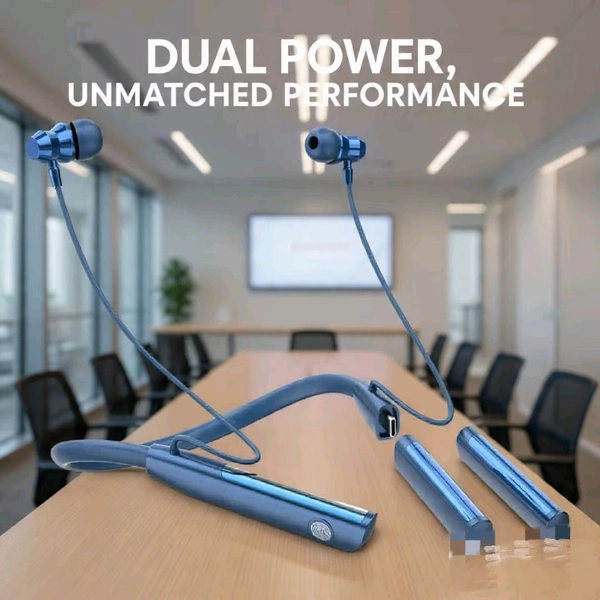 Double Battery Bluetooth Neckband