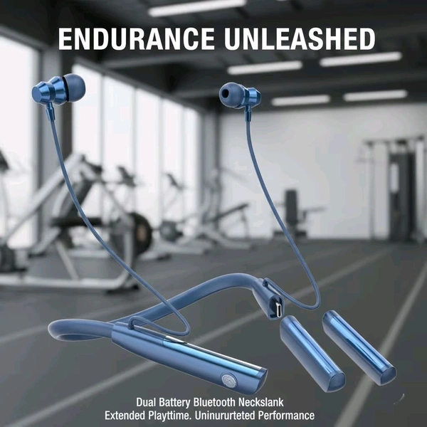 Double Battery Bluetooth Neckband