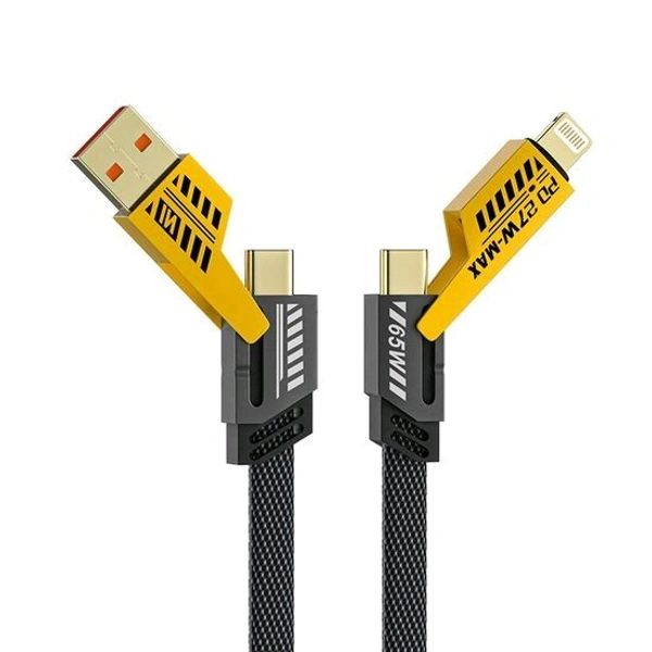 Rena 4-in-1 multi-functional fast charging cable