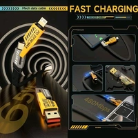 Rena 4-in-1 multi-functional fast charging cable