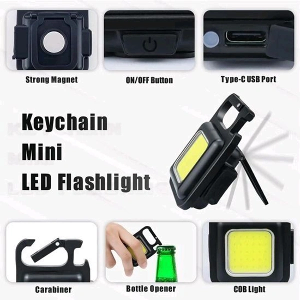 Rena  Keychain Rechargeable Flash Light
