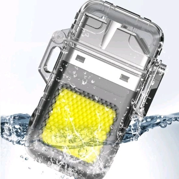 Rena Keychain Flashlight With Electric Lighter