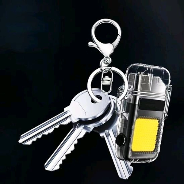 Rena Keychain Flashlight With Electric Lighter
