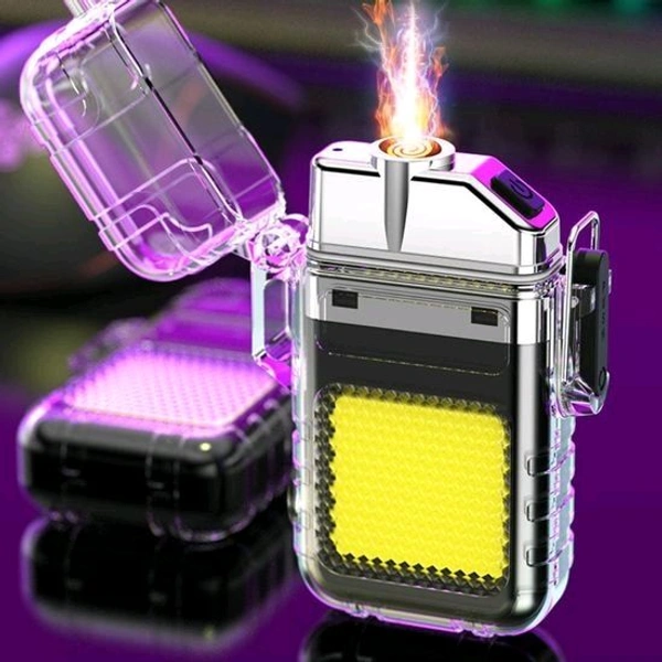 Rena Keychain Flashlight With Electric Lighter