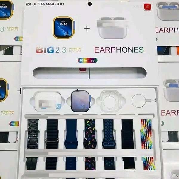 Rena Ultra 2 Max Smartwatch With TWS Earbuds