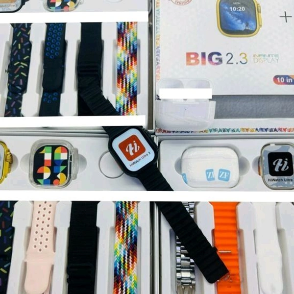 Rena Ultra 2 Max Smartwatch With TWS Earbuds