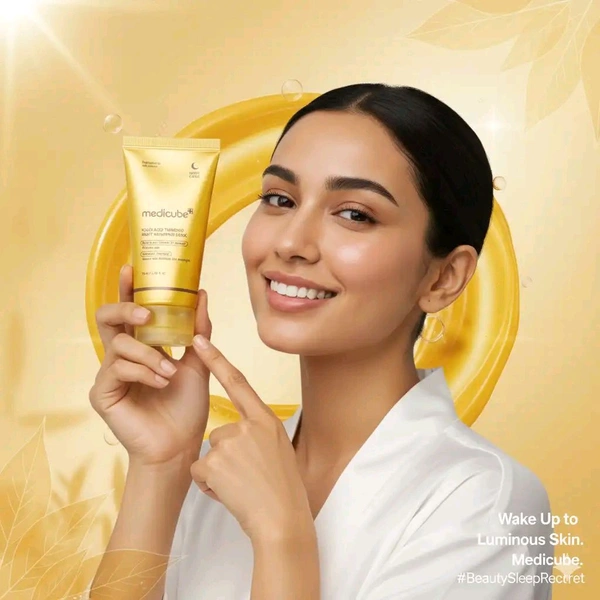 medicube Turmeric Overnight Wrapping Peel Off Mask'