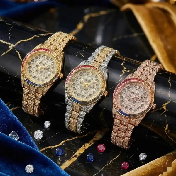 Rolex Copy Diamond Mens Watch