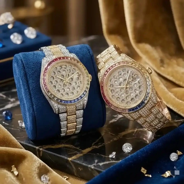 Rolex Copy Diamond Mens Watch