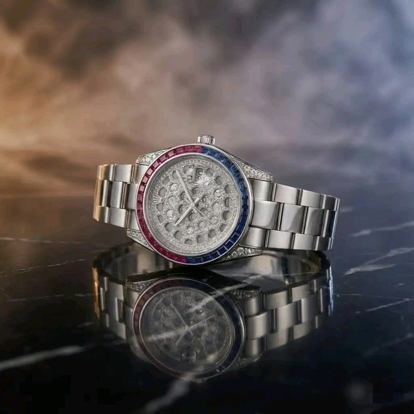 Rolex Copy Diamond Mens Watch