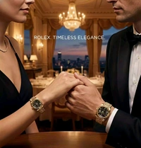 ROLEX - Style Primium Couple Watch