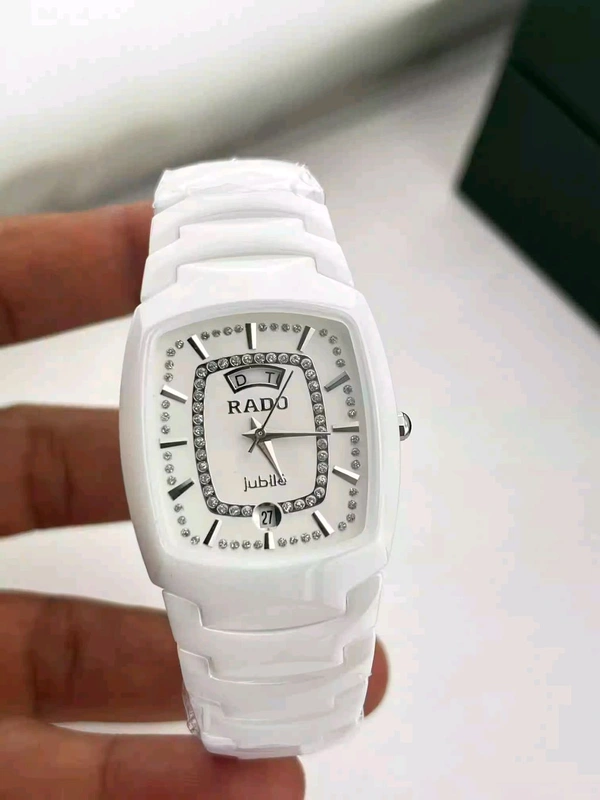 Rado Gold Tone Ceramic Watch