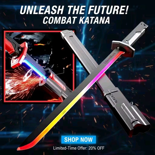 Sparkblade LED Sword with Smoke & Spark Effects