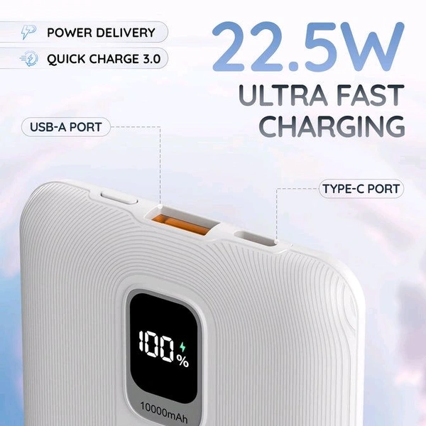 Pebble RApid xtream 22.5 W Power Bank