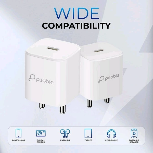 Pebble 18W UltraFast Wall Charger