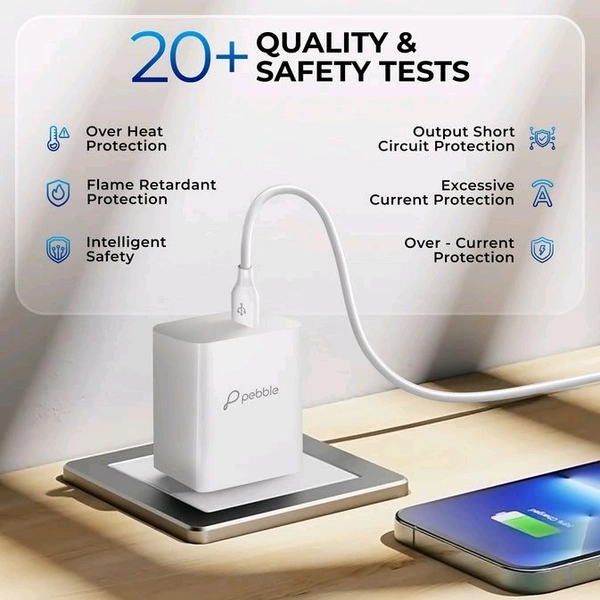 Pebble 2.4 Amp Wall Charger