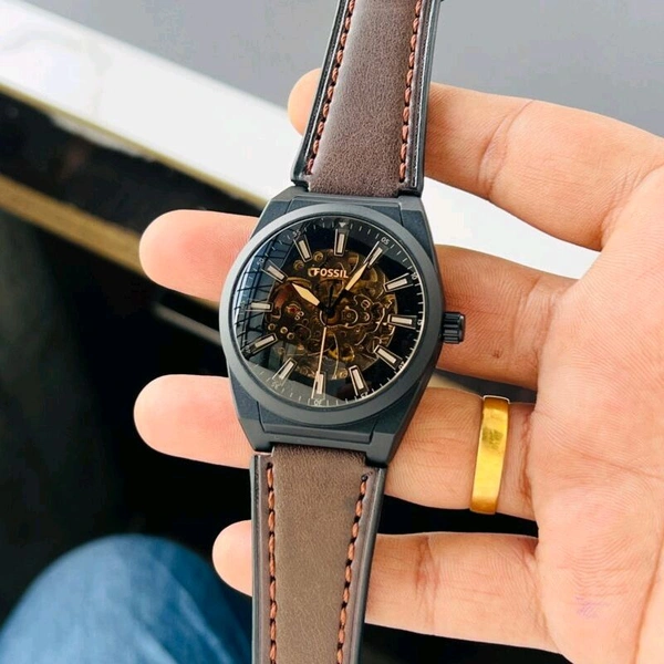 Fossil Everett Style Skeleton ME3207 Watch