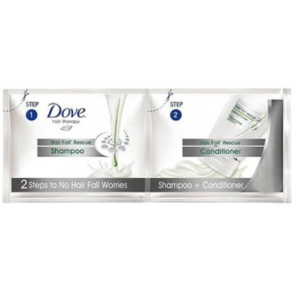 Dove Hair Shampoo Plus Conditioner  - Pack Of 16