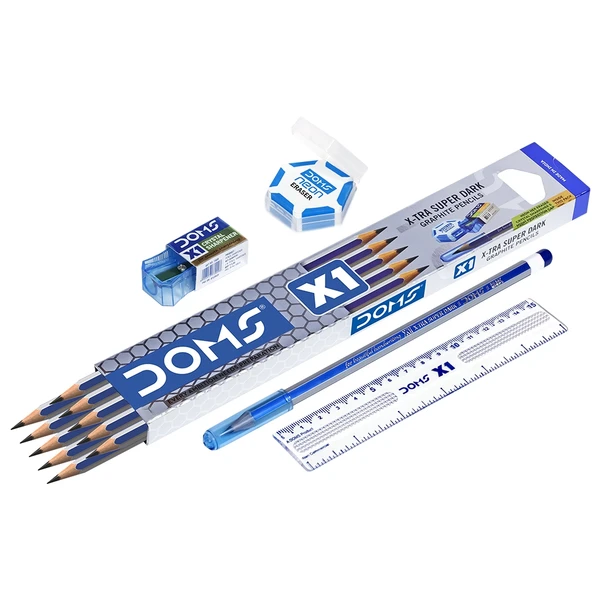 Doms X1 Pancil - Mrp Rs 60, 10 Packet