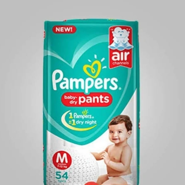 Pampers 2 Pcs - M, Mrp Rs 25, 8 Pcs Patta