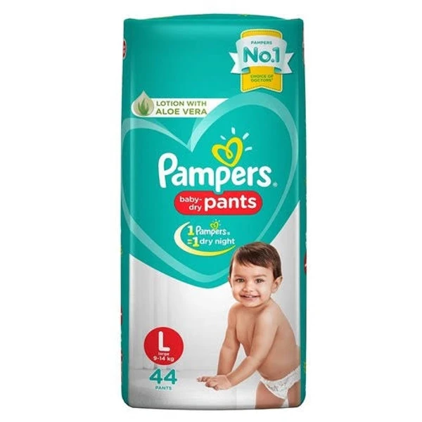 Pampers 2 Pcs - L, Mrp Rs 30, 8 Pcs Patta