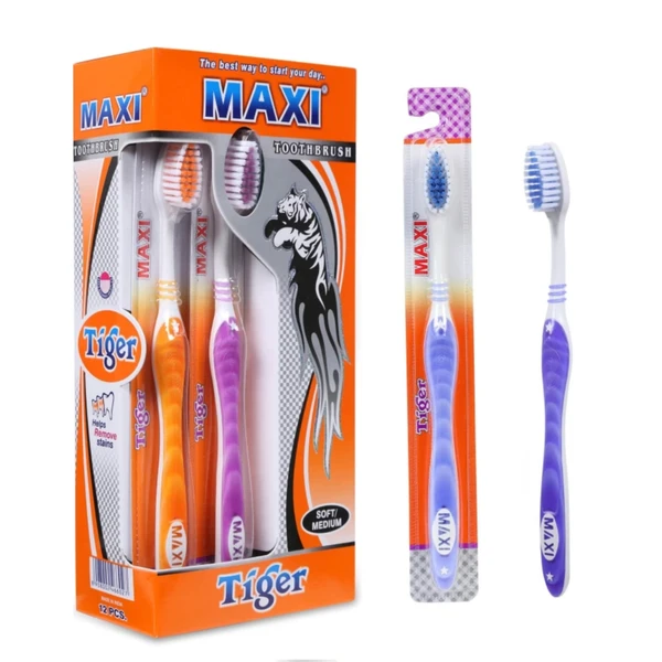 Maxi Toothbrush - Mrp Rs.30, Pack Of 12