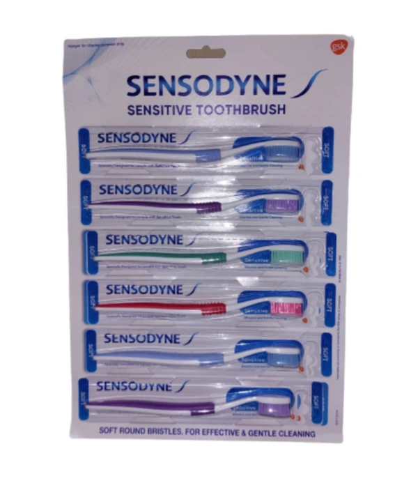 Sensodyne Tooth Brush - Mrp Rs. 60, Pack 0f 6