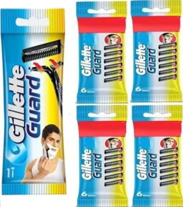 Gillette Guard Cartridge - Mrp Rs.12, Pack of 10