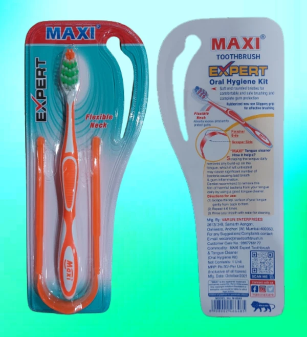 Maxi Expert (With Taunge Cleaner) - Rs.50, 12P Box