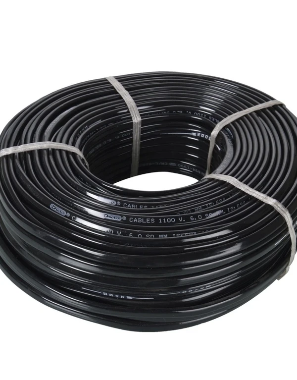 2 Core Black Wire - 8mm