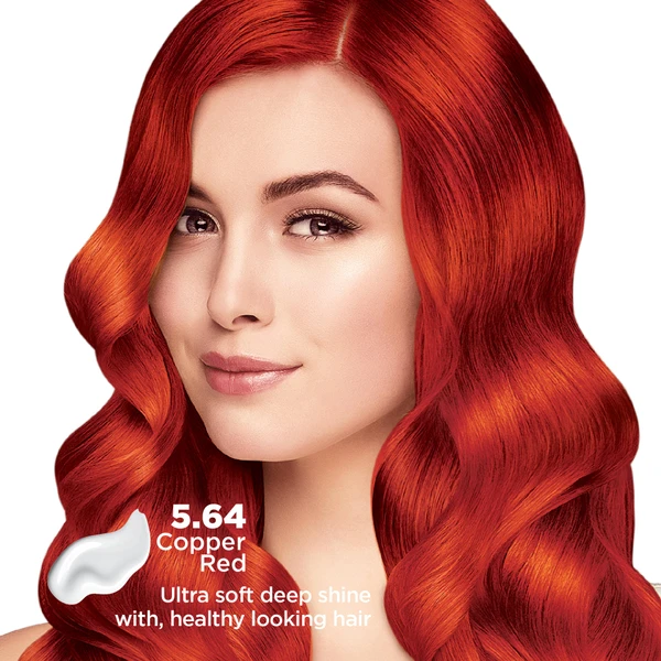 Nisha Creme Hair Color - Copper Red 5.64