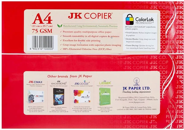 JK Papper A4 75Gsm - 1 Bundle