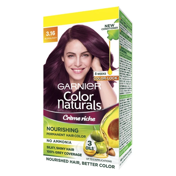 Garnier Color Naturals - Garnier Naturals Black, Mrp. 95 /-