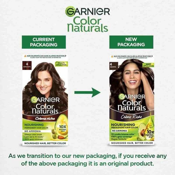 Garnier Color Naturals - Garnier Naturals Black, Mrp. 95 /-