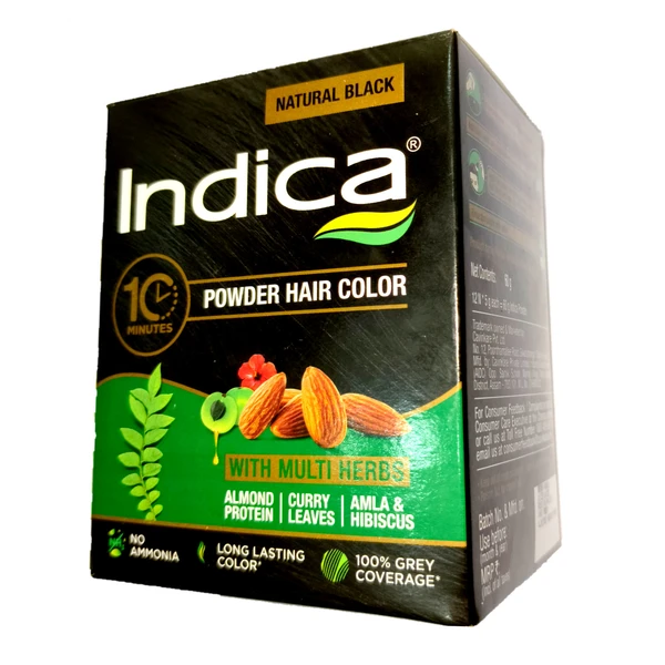 Indica Hair Color Powder - Rs. 21/-, 10 + 2 piece
