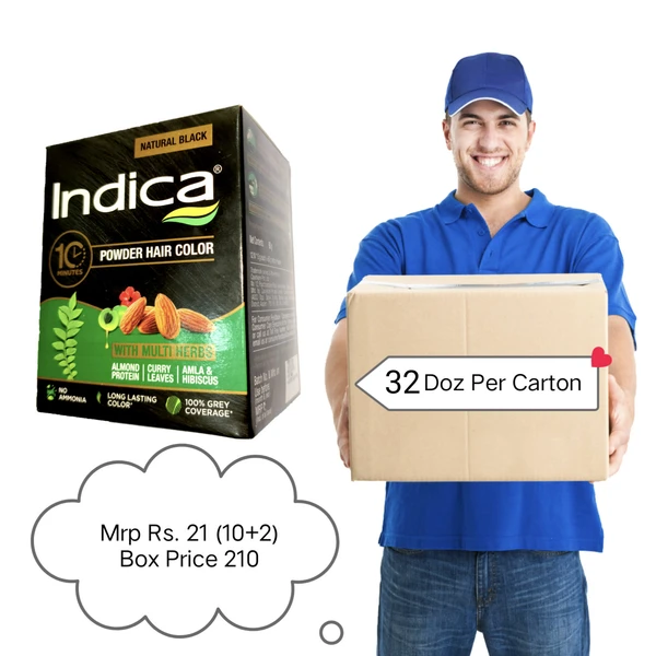 Indica 10 Minutes - 32 Box Carton, MRP Rs 210