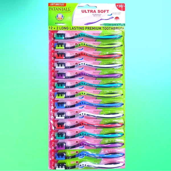 Patanjali Toothbrush - Mrp Rs.25, Pack Of 14