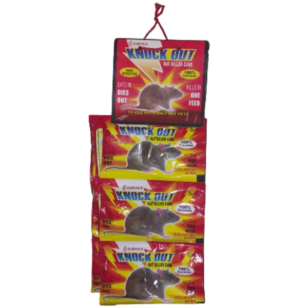 Go Out Rat Killer - Mrp Rs 30, 12pcs