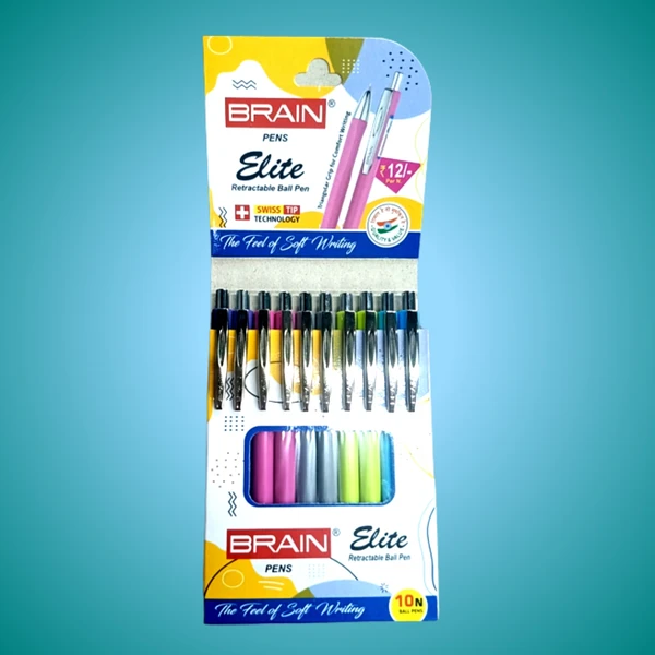 Tip Top Pen - Mrp Rs 12, 10pcs