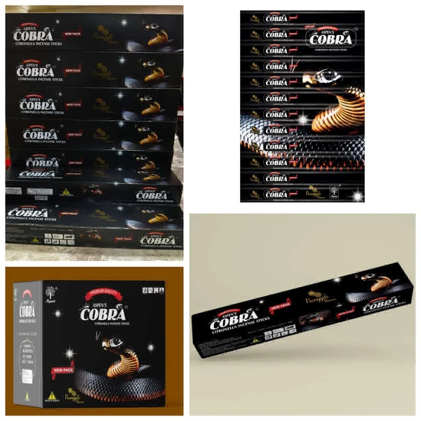 Black Cobra - Mrp Rs 20, 12 Pcs