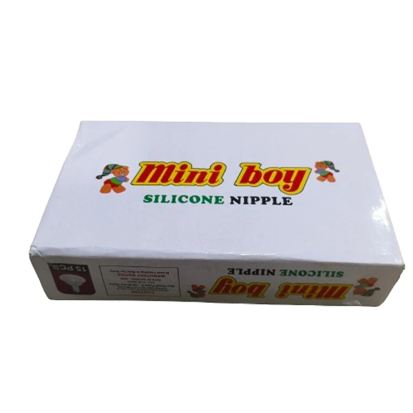 Mini Boy Nipple - Mrp Rs 20, 15 Pcs