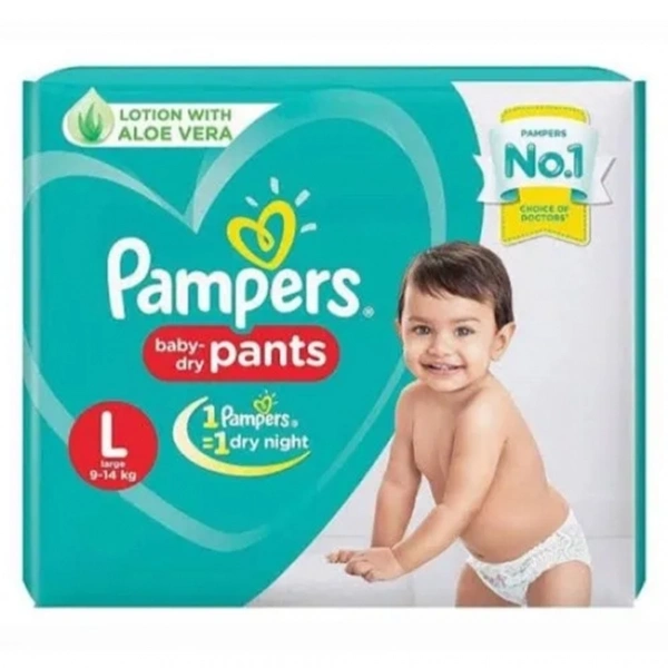 Pamper 4pcs Pack - L