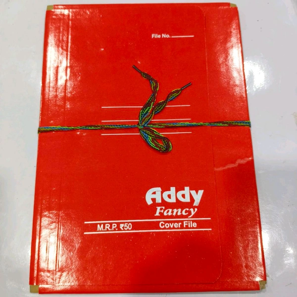 Addy Simple File Cover - 12 Pcs