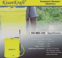 Kisankraft 18L 8Ah 12V Agricultural Knapsack Sprayer KK-BBS-185