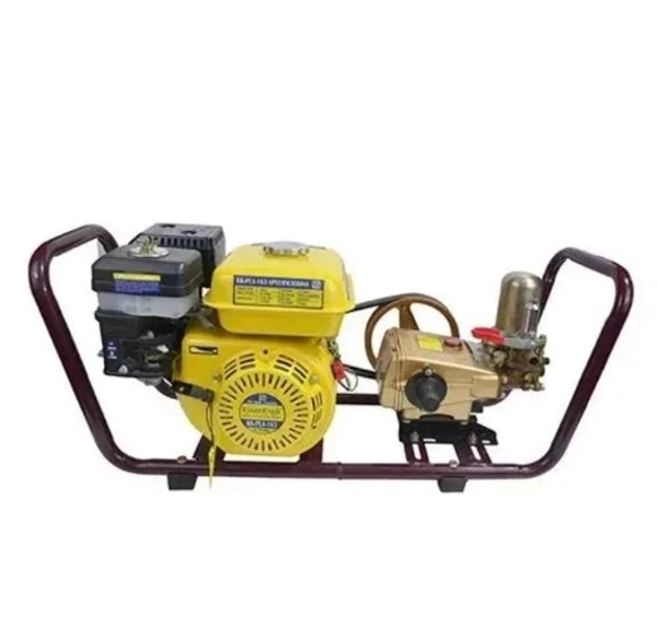 KISANKRAFT Waterpump Agricultural Htp Sprayer Set 163 cc Petrol Engine, KK-PSP-22