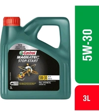 Castrol MAGNATEC STOP-START 5W-30 Full Synthetic Engine Oil for Petrol, Diesel and CNG Cars 3L6%off
