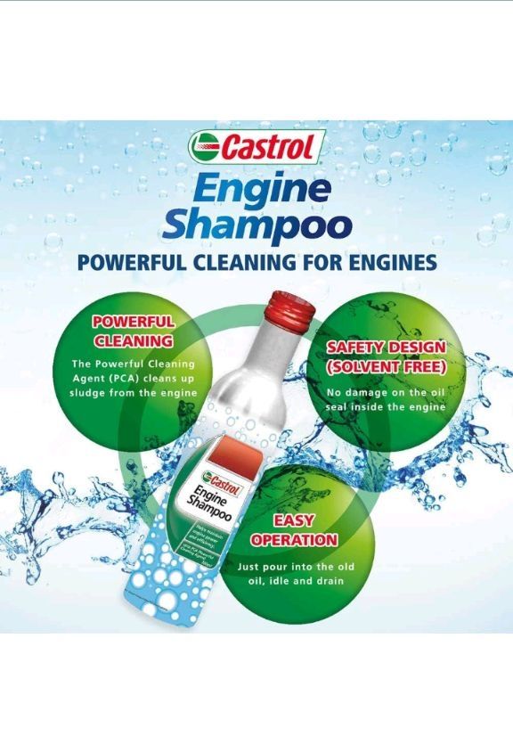Castrol カストロール エンジンシャンプー 0.3L×12本