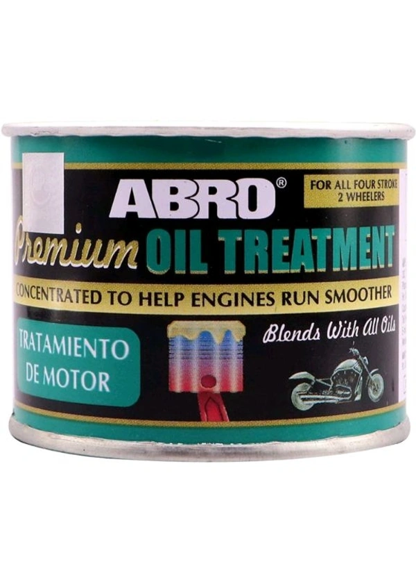 ABRO OT-511-B-T 4 Stroke Bike Motorcycle Petrol Oil Treatment for Engine Lubrication, Friction & Sound Reduction (50 ml)